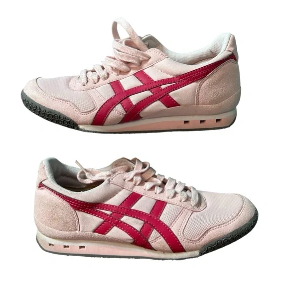 Onitsuka Tiger Ultimate 81 Sneaker - Size 7, Light Pink/Hot Berry - Picture 3 of 9